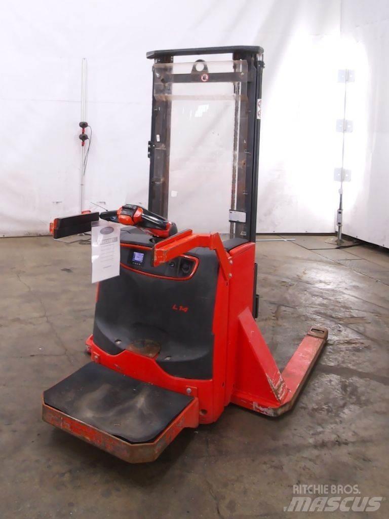 Linde L14 Transpallet uomo a terra