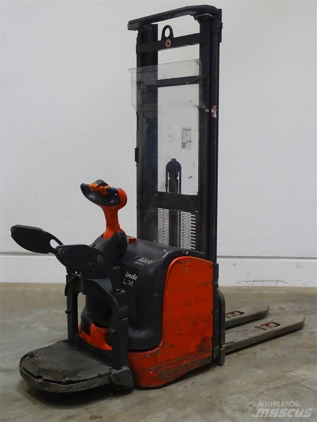 Linde L14AP Transpallet uomo a terra