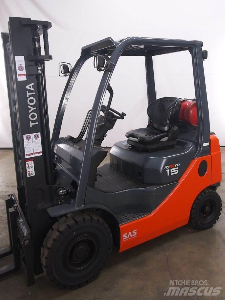 Toyota 02-8FGF15 Carrelli elevatori GPL