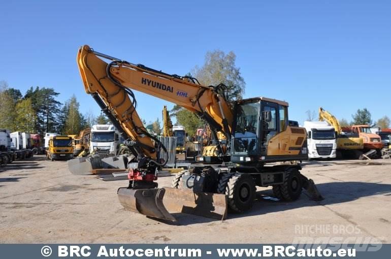 Hyundai HW160 Escavatori gommati