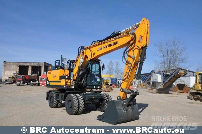 Hyundai HW180 Escavatori gommati