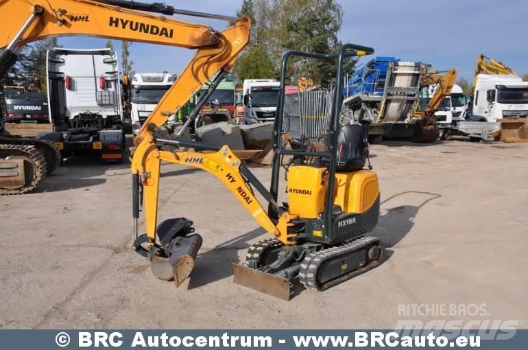 Hyundai HX10A Miniescavatori