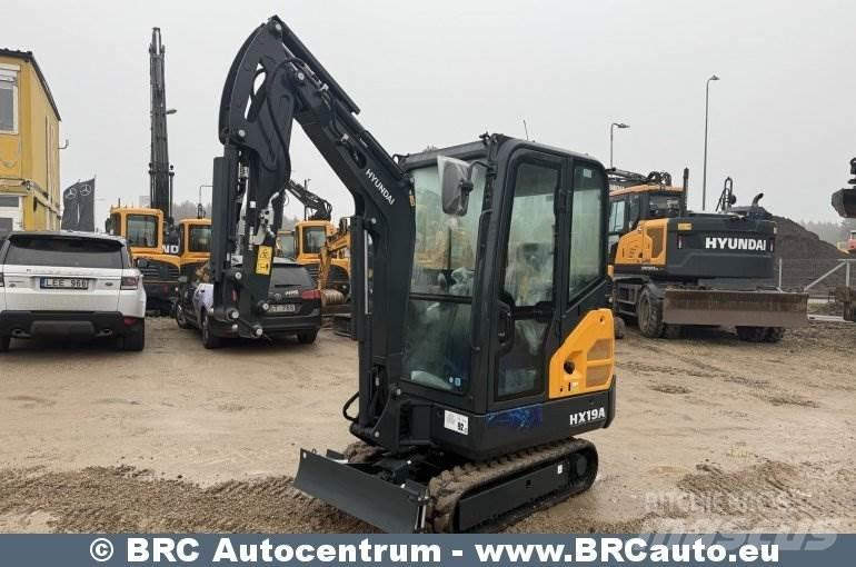 Hyundai HX19A Miniescavatori