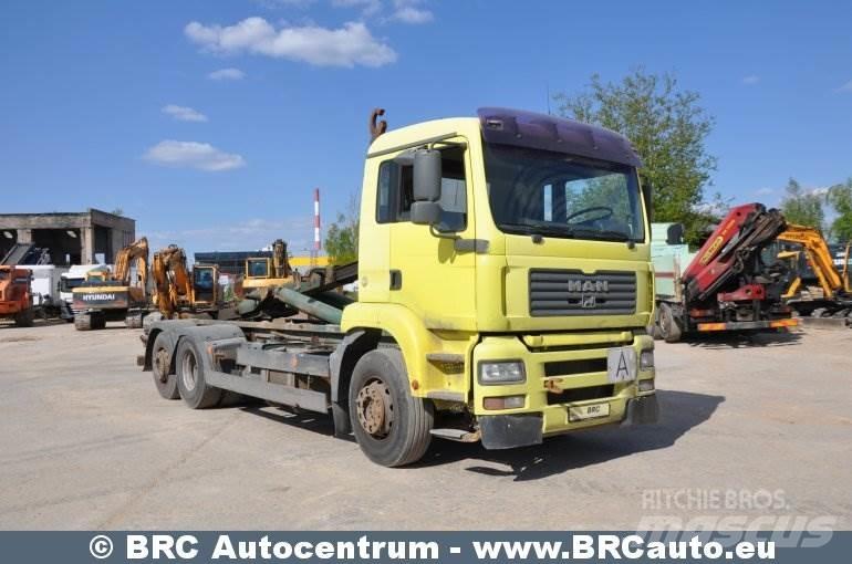 MAN TGA 26.430 Camion con gancio di sollevamento
