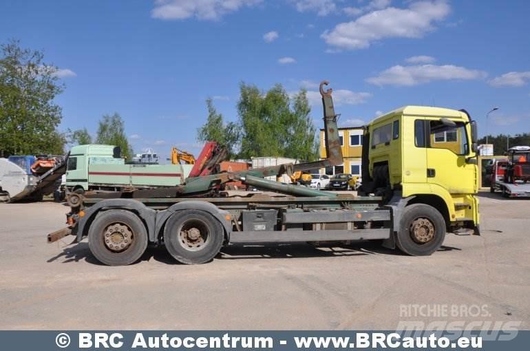 MAN TGA 26.430 Camion con gancio di sollevamento