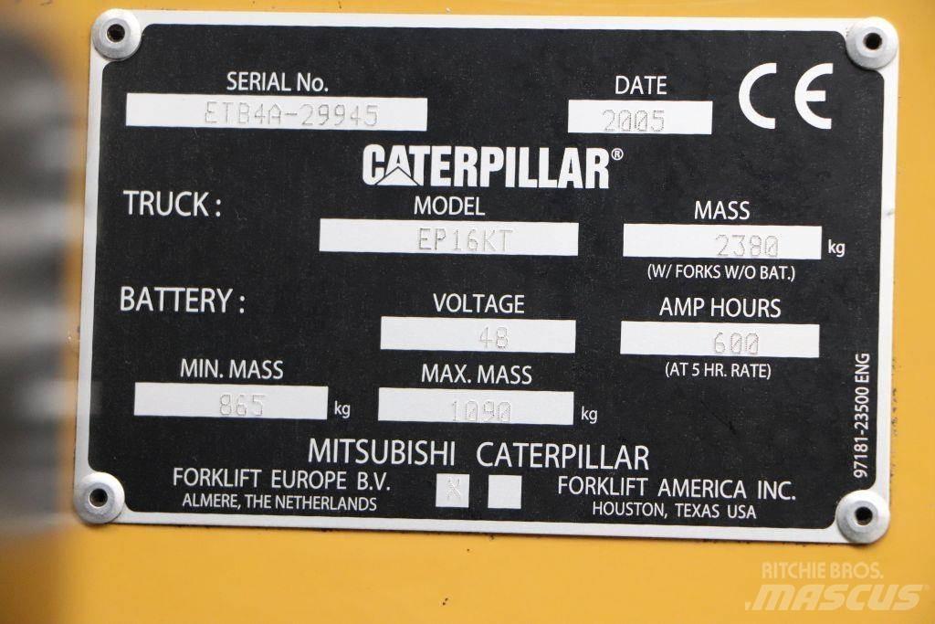 CAT EP16KT Carrelli elevatori elettrici