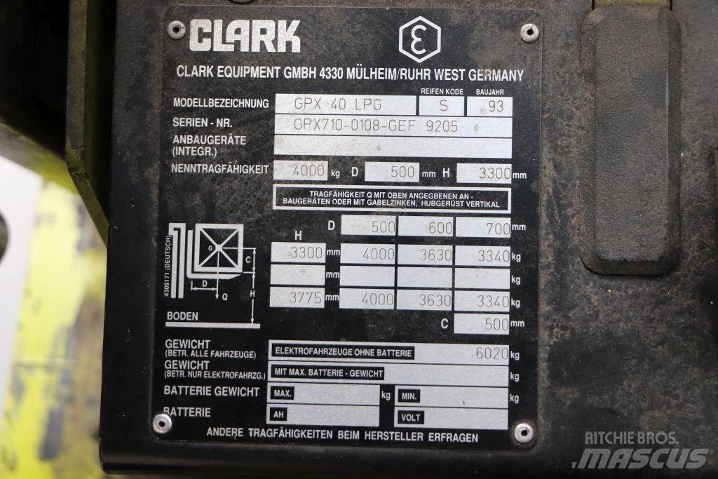Clark GPX 40 Carrelli elevatori GPL