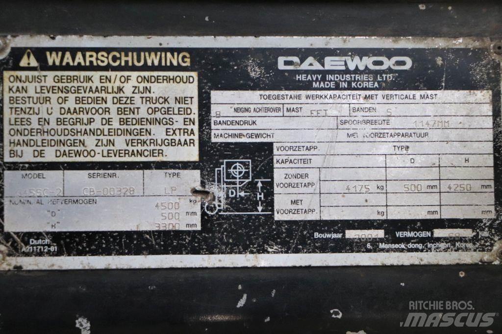 Daewoo G45SC-2 Carrelli elevatori GPL