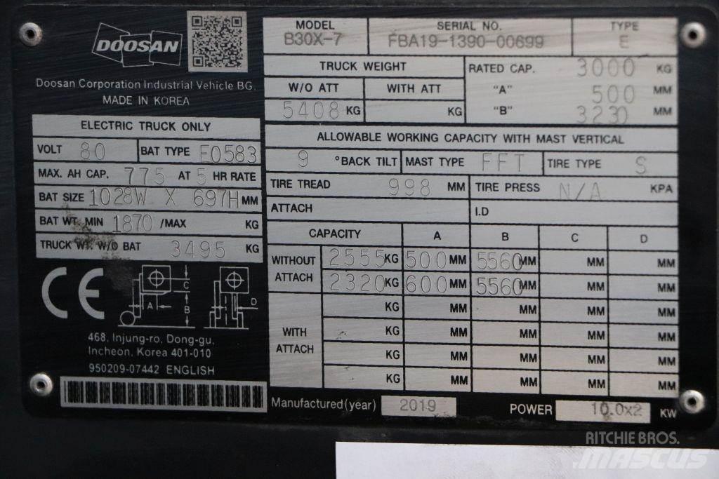 Doosan B30X-7 Carrelli elevatori elettrici
