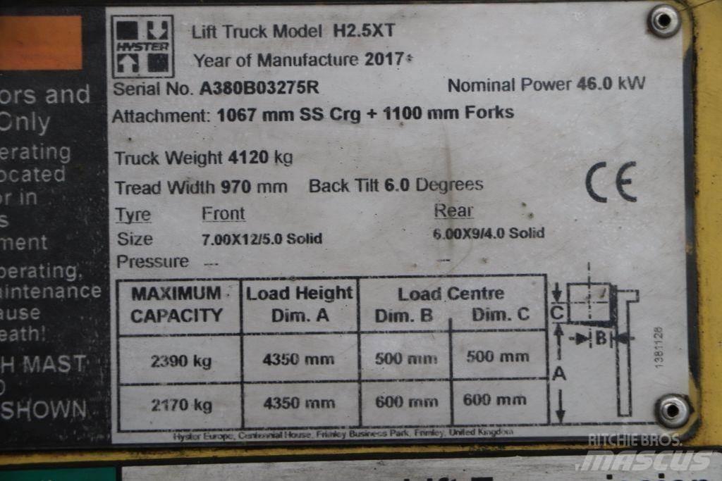 Hyster H2.5XT Carrelli elevatori GPL
