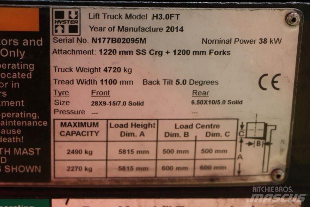 Hyster H3.0FT Carrelli elevatori GPL