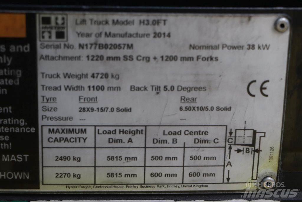 Hyster H3.0FT Carrelli elevatori GPL