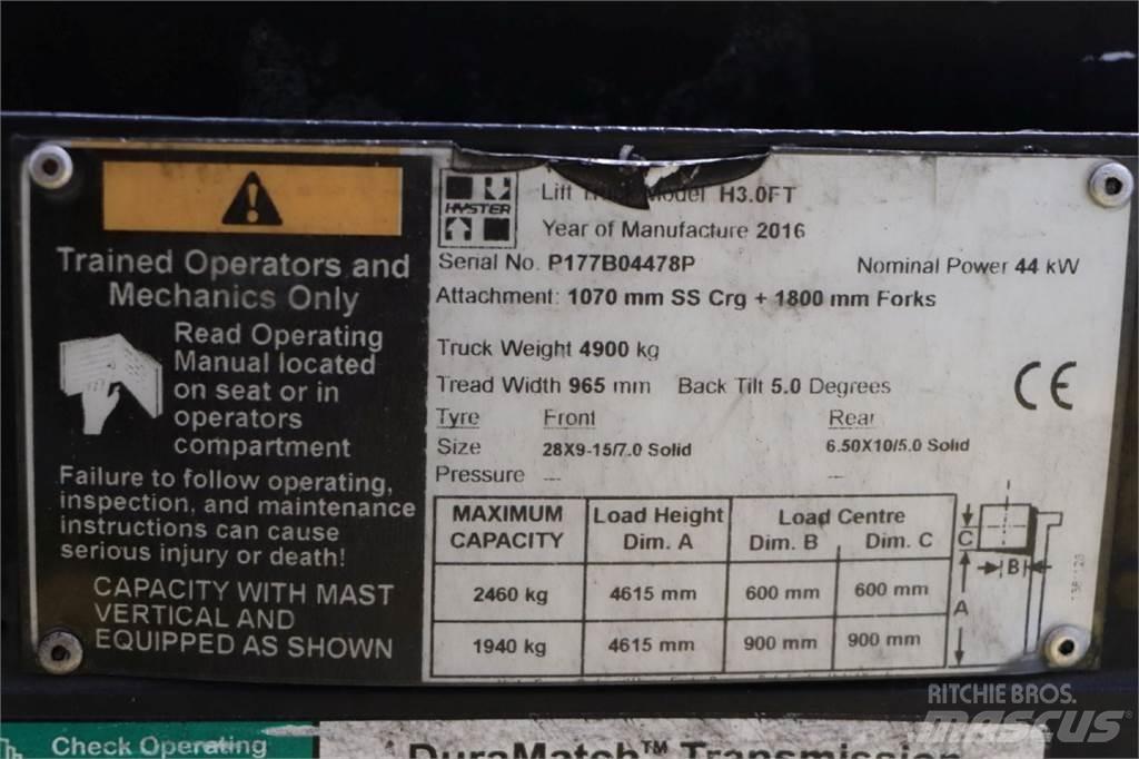 Hyster H3.0FT Carrelli elevatori GPL