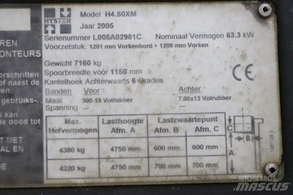 Hyster H4.5XM Carrelli elevatori GPL