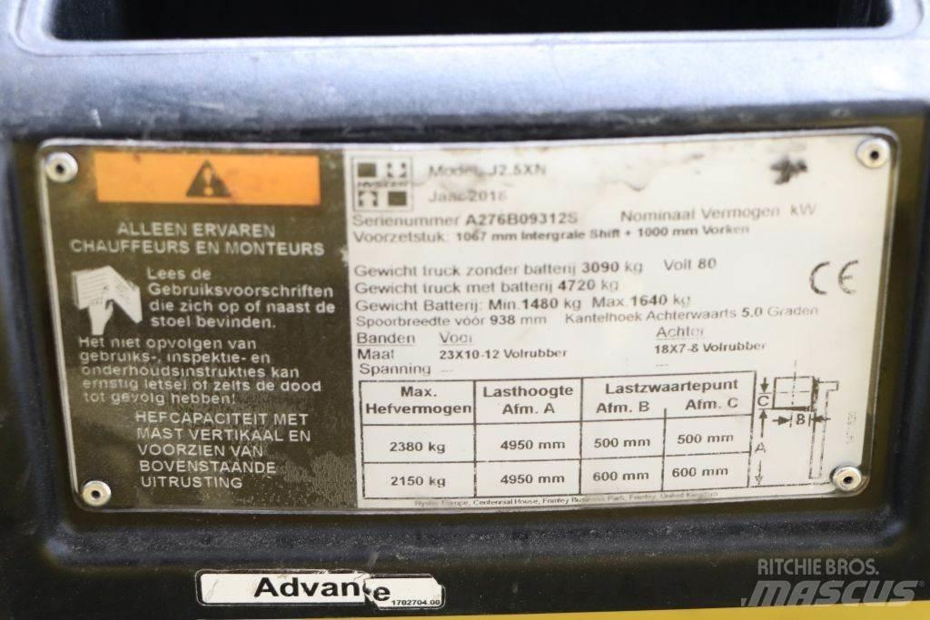 Hyster J2.5XN Carrelli elevatori elettrici