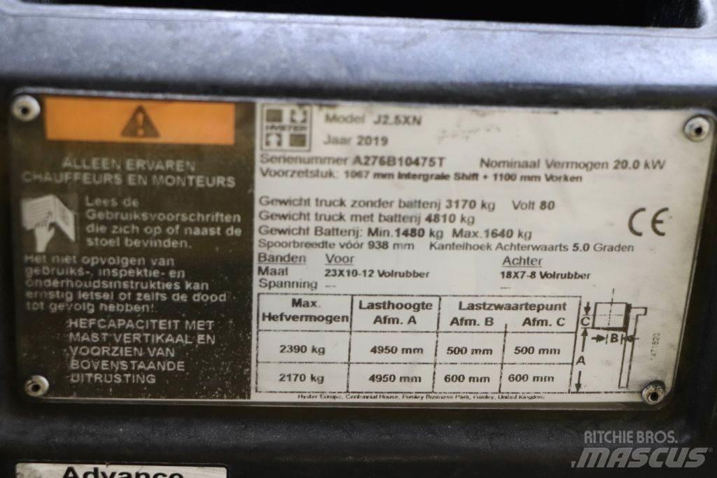 Hyster J2.5XN Carrelli elevatori elettrici