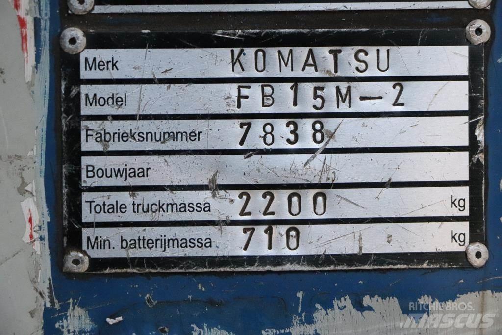 Komatsu FB15M-2 Carrelli elevatori elettrici