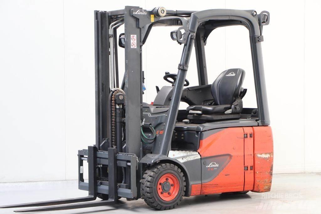 Linde E16C-02 Carrelli elevatori elettrici