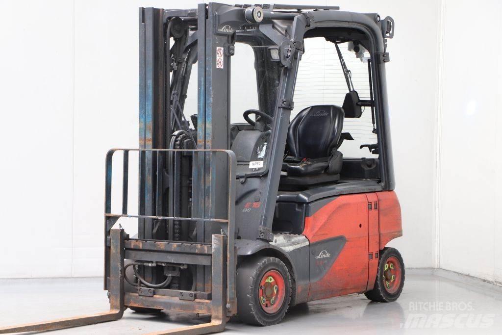 Linde E16P-02 Carrelli elevatori elettrici