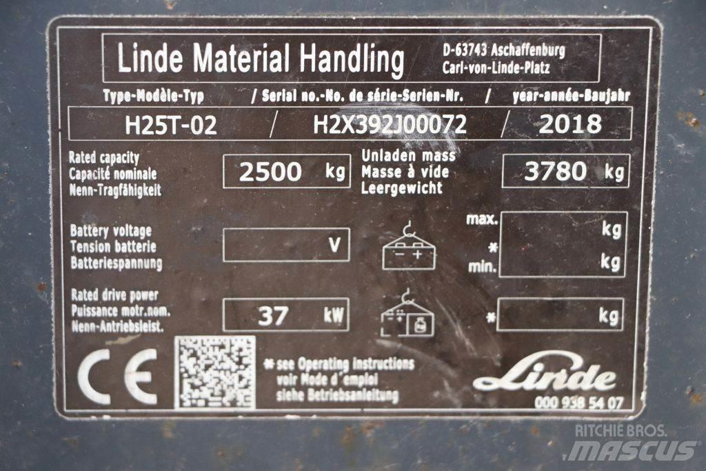 Linde H25T-02 Carrelli elevatori GPL