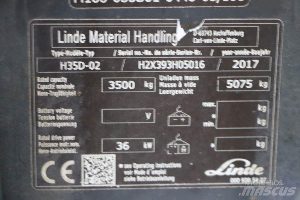 Linde H35D-02 Carrelli elevatori diesel