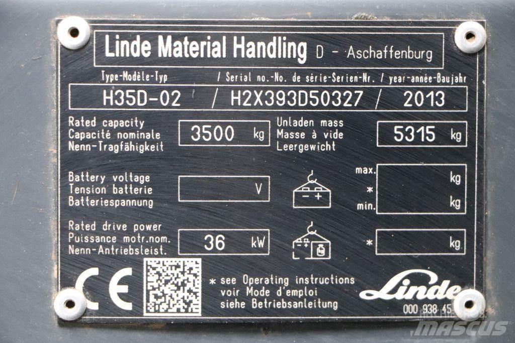 Linde H35D-02 Carrelli elevatori diesel