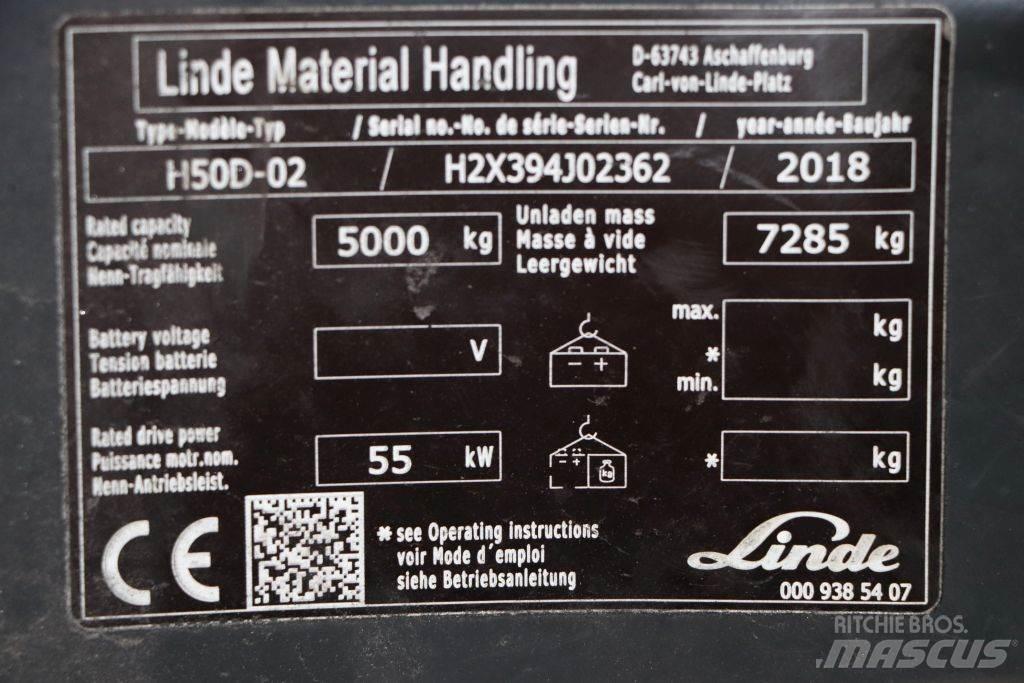 Linde H50D-02 Carrelli elevatori diesel