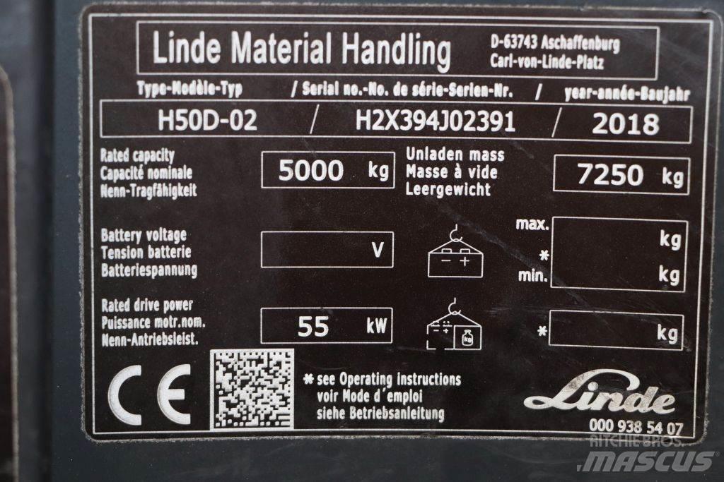 Linde H50D-02 Carrelli elevatori diesel