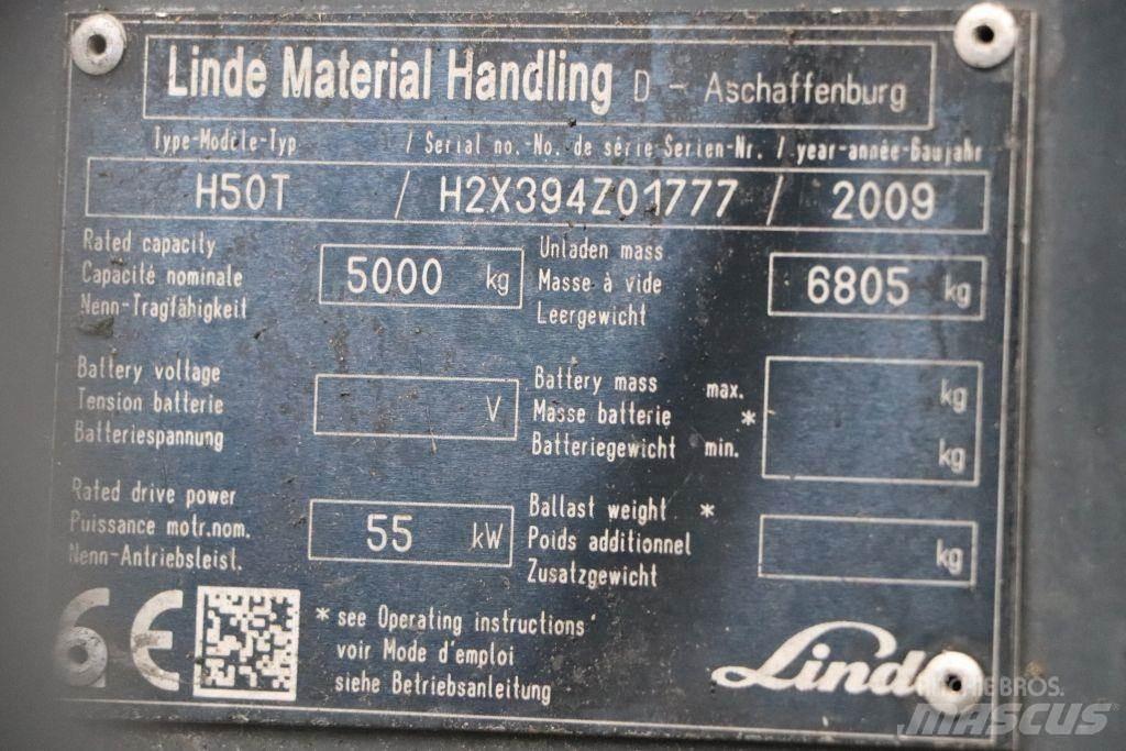 Linde H50T Carrelli elevatori GPL