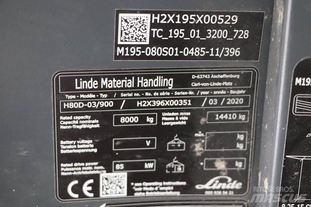 Linde H80D-03/900 Carrelli elevatori diesel