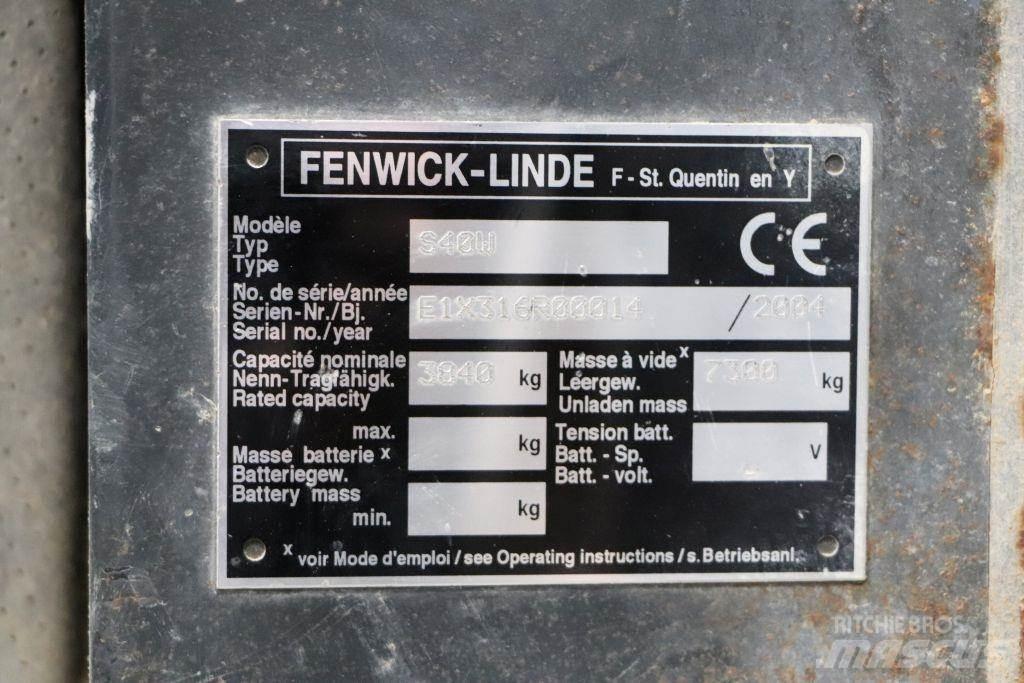 Linde S40W Carico laterale