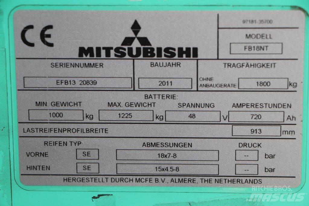 Mitsubishi FB18NT Carrelli elevatori elettrici