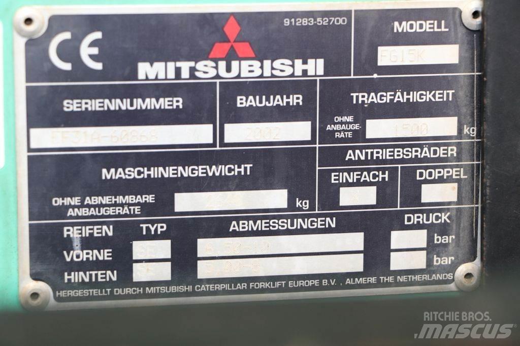Mitsubishi FG15K Carrelli elevatori GPL