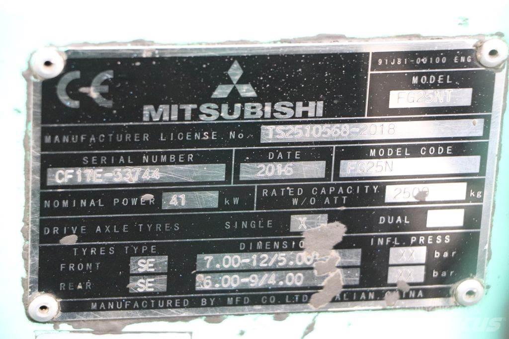 Mitsubishi FG25NT Carrelli elevatori GPL