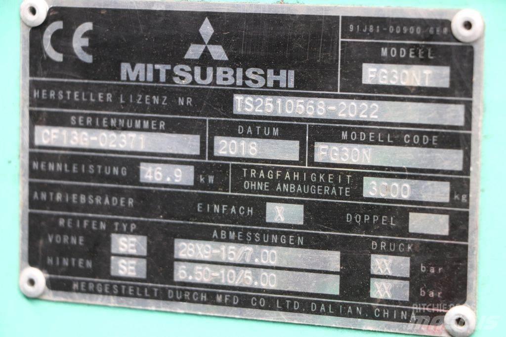 Mitsubishi FG30NT Carrelli elevatori GPL