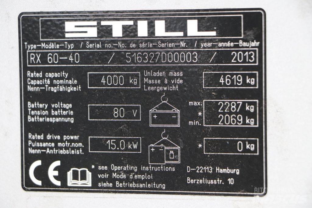 Still RX60-40 Carrelli elevatori elettrici