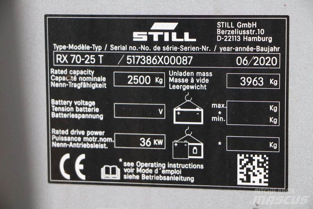 Still RX70-25T Carrelli elevatori GPL