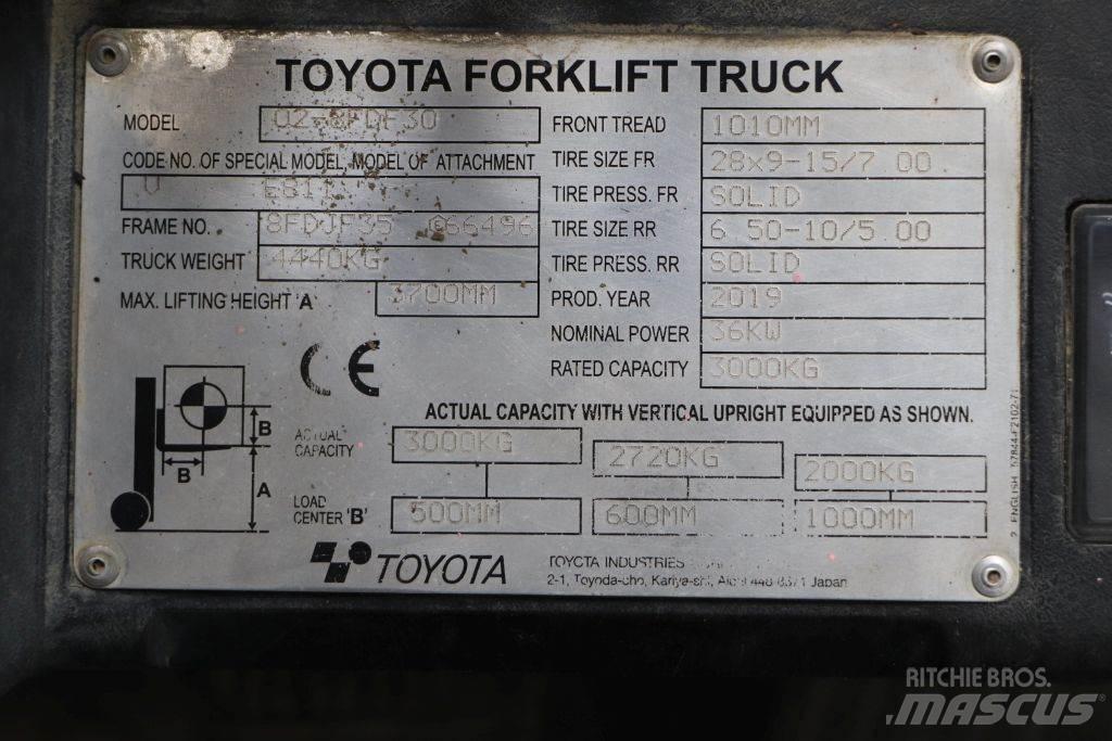Toyota 02-8FDF30 Carrelli elevatori diesel