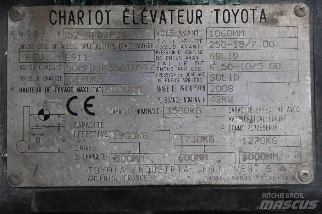 Toyota 52-8FDJF35 Carrelli elevatori diesel