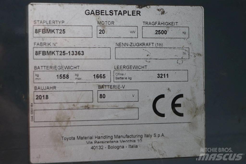 Toyota 8FBMKT25 Carrelli elevatori elettrici