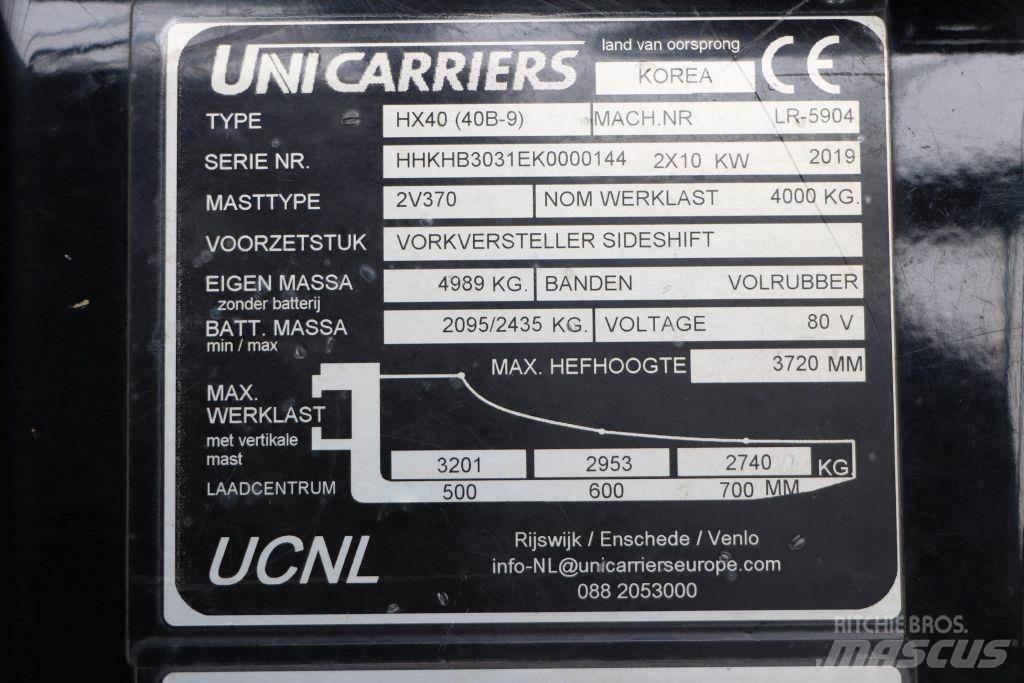 UniCarriers 40B-9 Carrelli elevatori elettrici