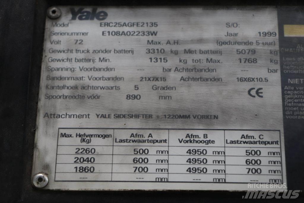 Yale ERC25AGF Carrelli elevatori elettrici