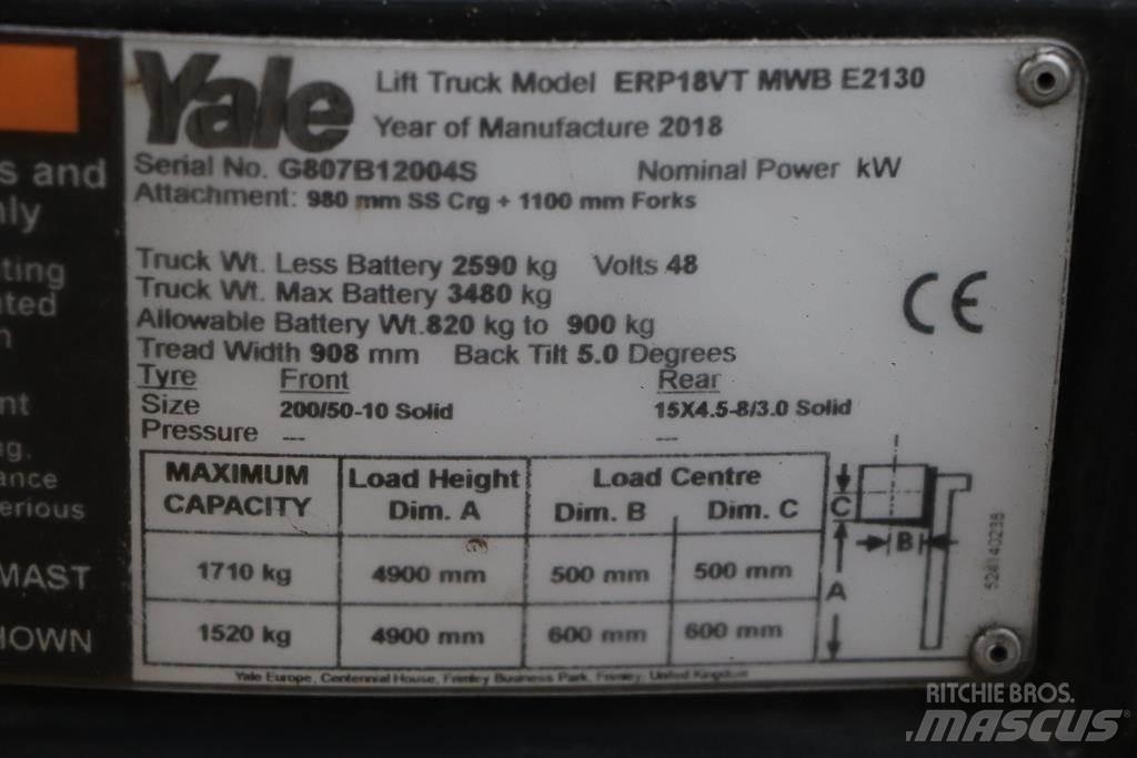 Yale ERP18VT Carrelli elevatori elettrici