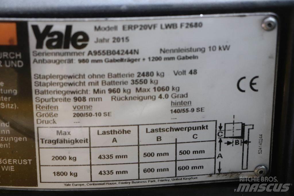 Yale ERP20VF Carrelli elevatori elettrici