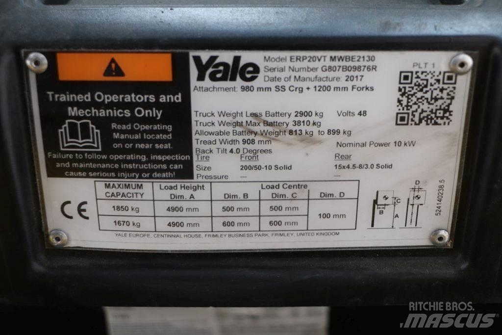 Yale ERP20VT Carrelli elevatori elettrici