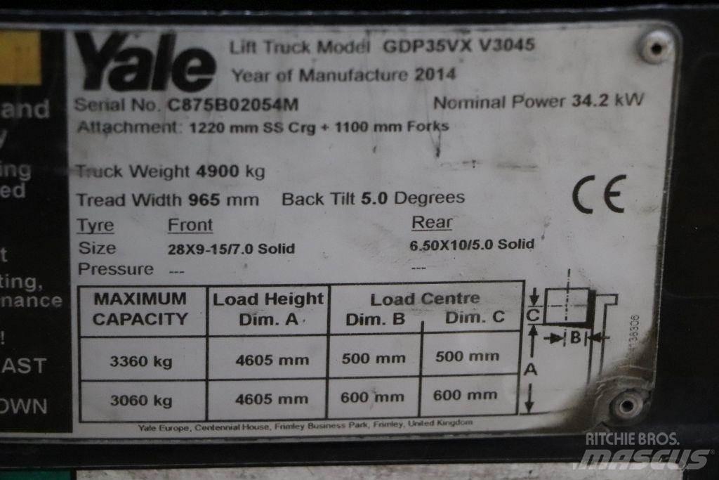 Yale GDP35VX Carrelli elevatori diesel