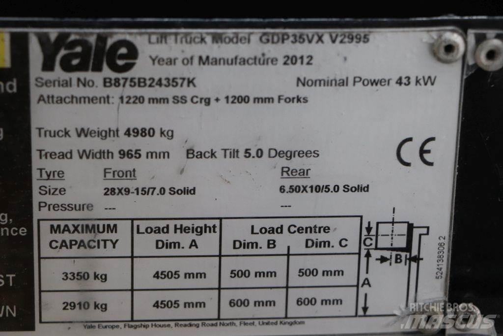 Yale GDP35VX Carrelli elevatori diesel