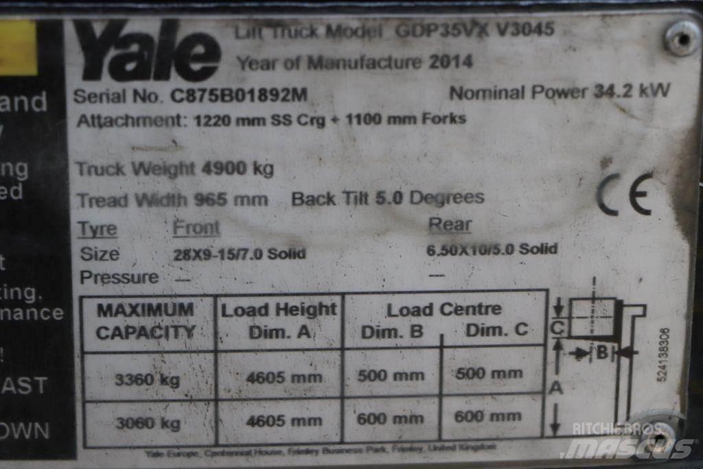 Yale GDP35VX Carrelli elevatori diesel
