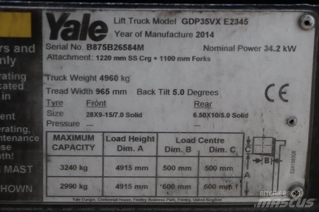 Yale GDP35VX Carrelli elevatori diesel