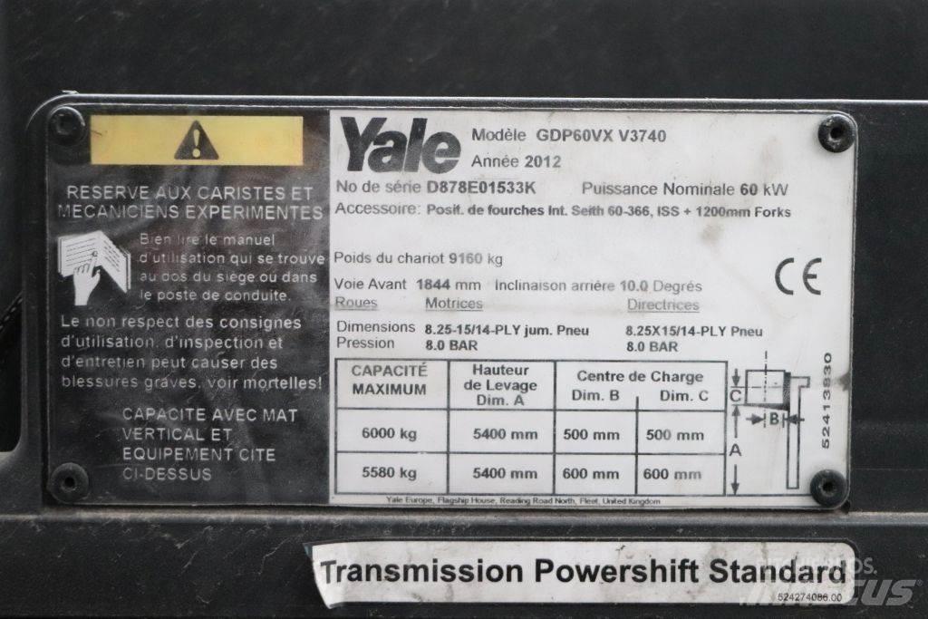 Yale GDP60VX Carrelli elevatori diesel